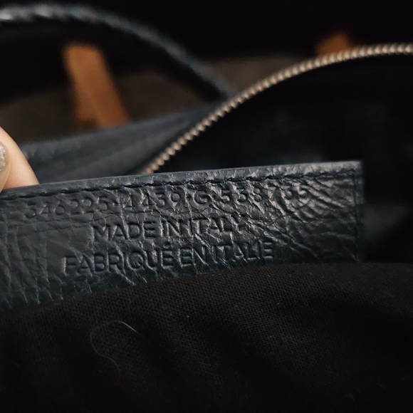 Beautiful Balenciaga Blue Classic Bridge Arena Bag - Picture 7 of 9